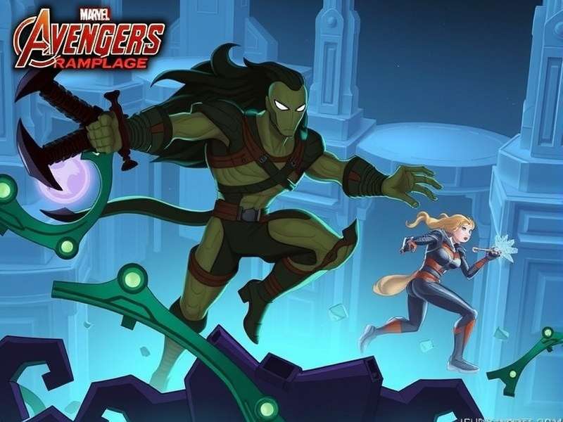 Avengers Arpora Rampage Game Cover